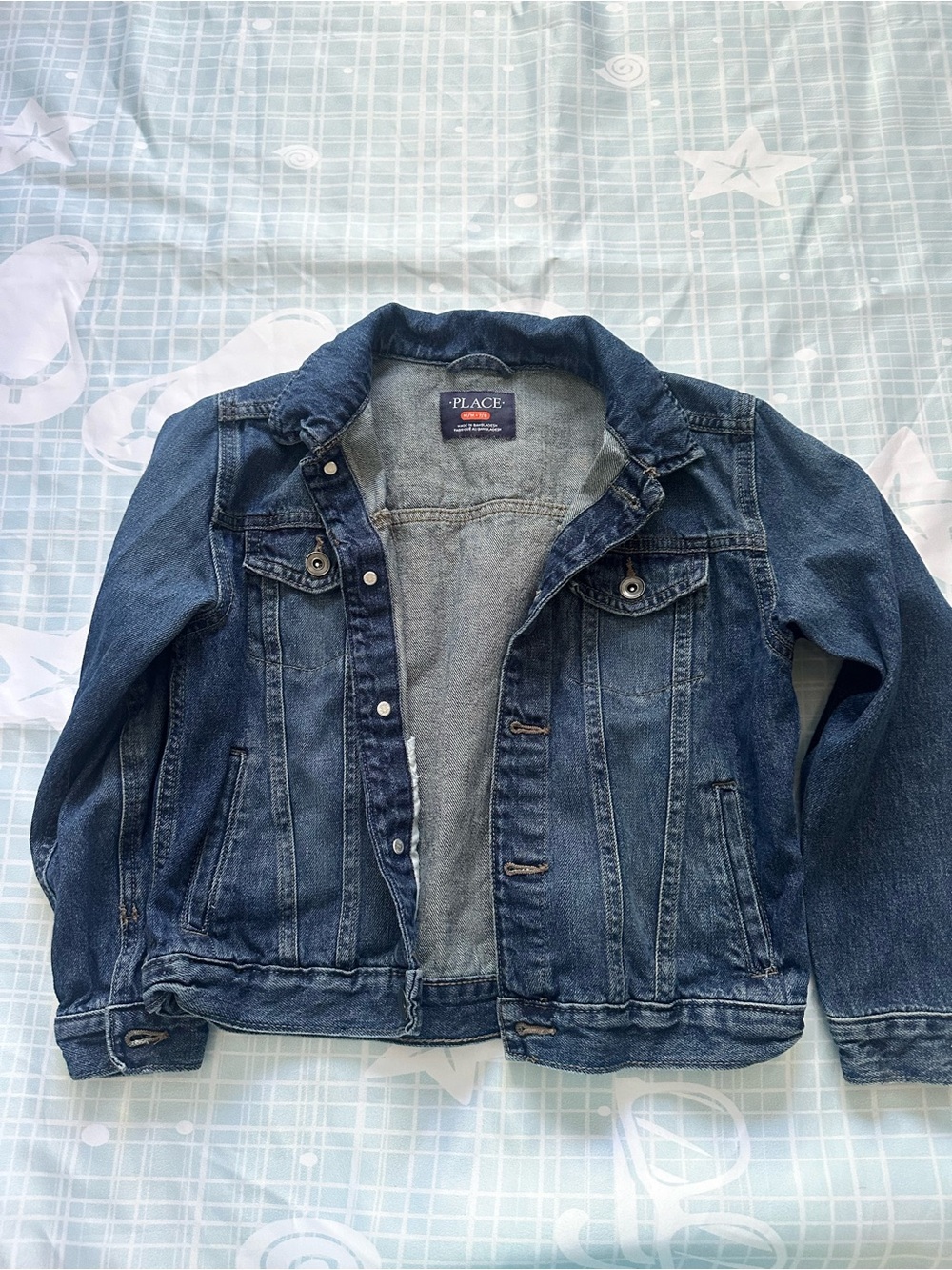 Children’s Place Medium Wash Denim Jacket NWOT